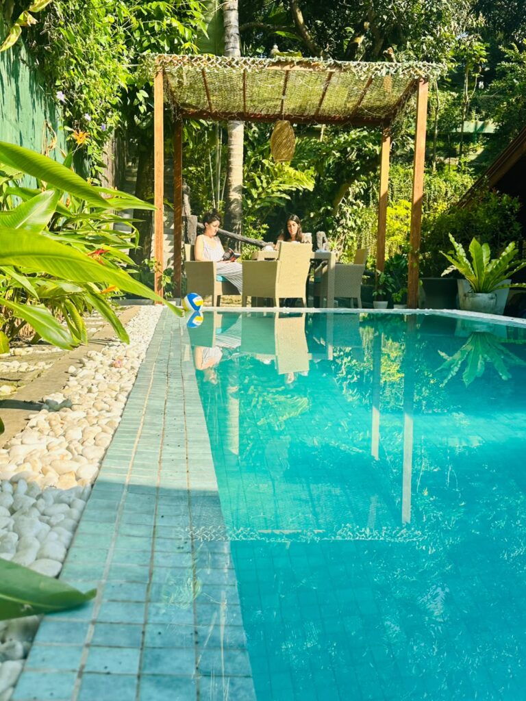 Swimming pool at Colonial Residence Kandy